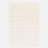 Graphic pattern indoor rug cream