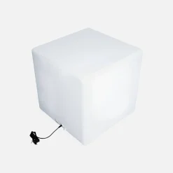 Hanging LED cube lamp with remote control, 16 colours