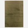 Indoor rug plain green