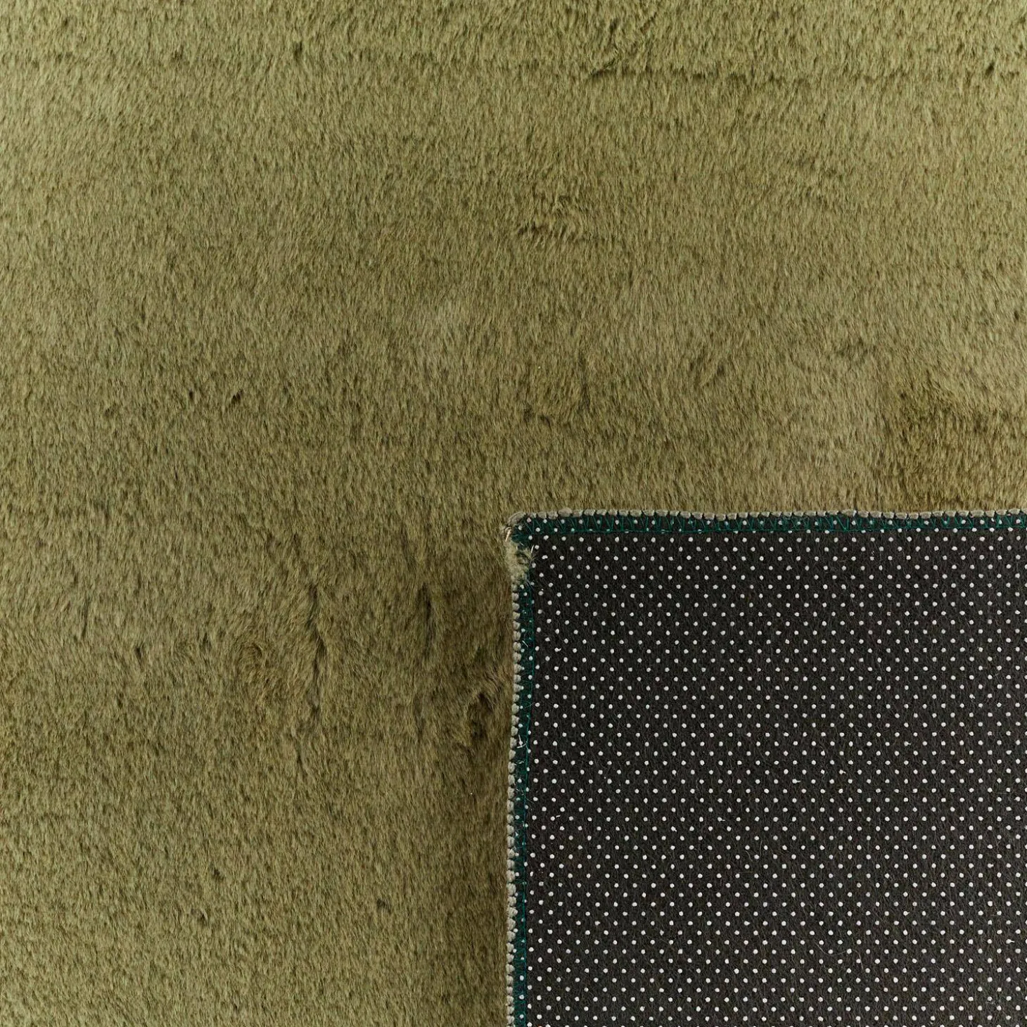 Indoor rug plain green