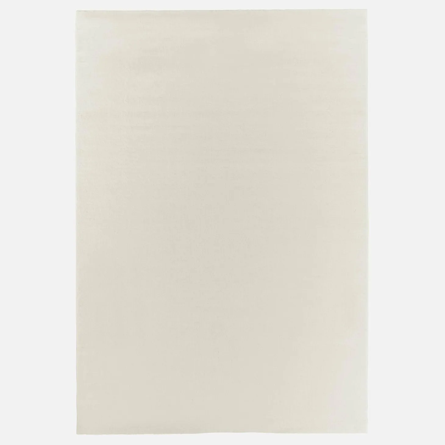 Indoor rug plain white