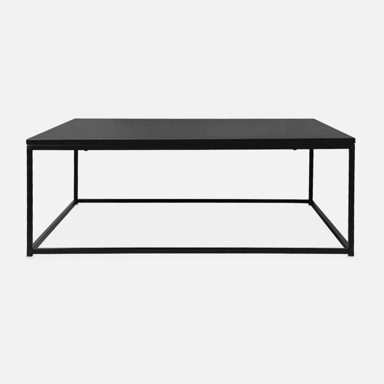 Industrielle square metal coffee table