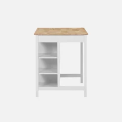 3-in-1 kitchen island, 5 shelves, 1 door, 1 drawer, 120cm