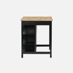 3-in-1 kitchen island, 5 shelves, 1 door, 1 drawer, 120cm