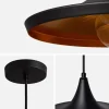 Interior metal suspension Ø 35cm