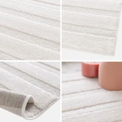 Interior rug with cream arches