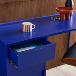 Laminated steel children's desk 1 drawer