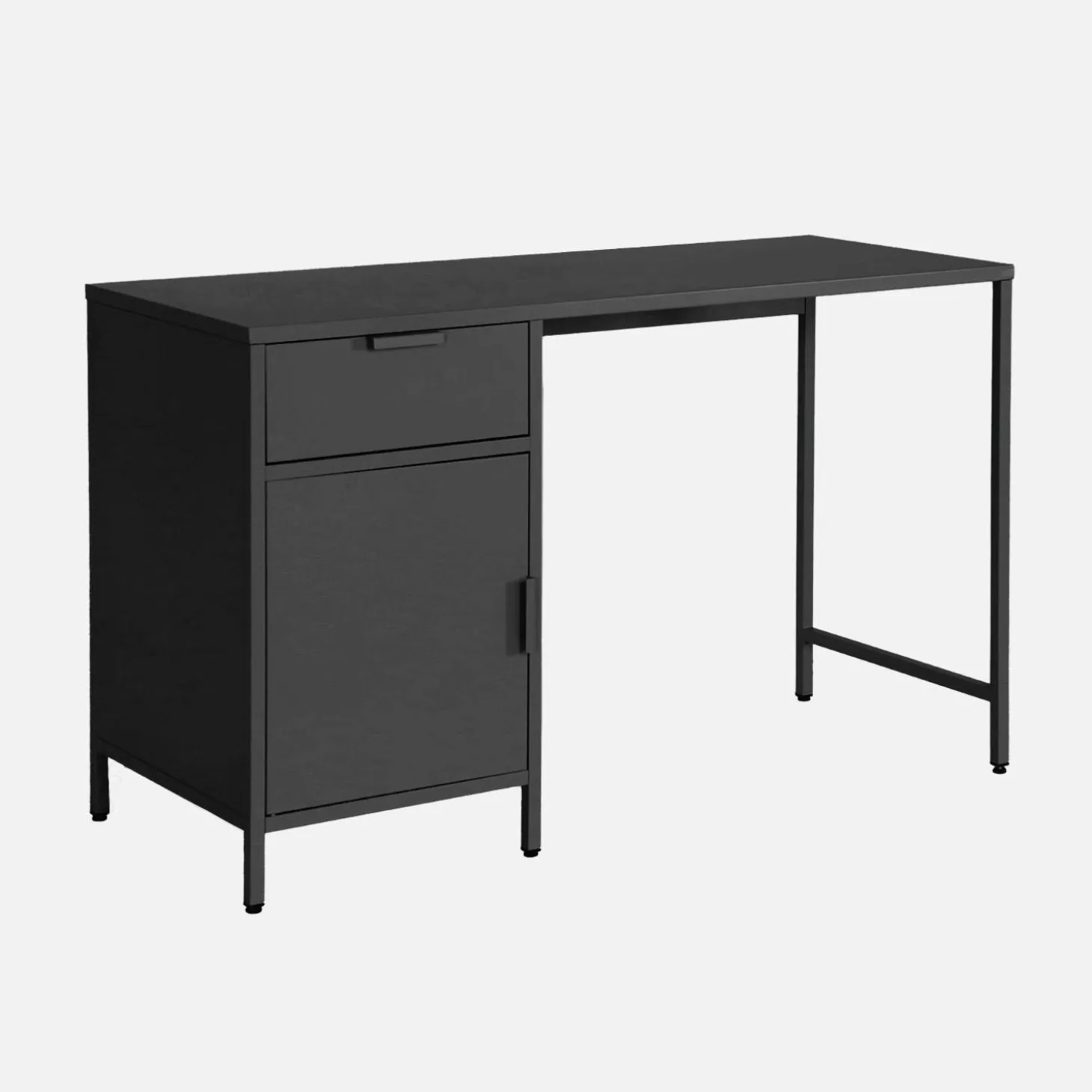 Laminated steel children's desk 1 drawer