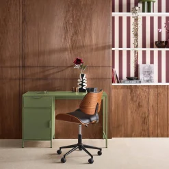 Laminated steel children's desk 1 drawer