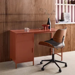 Laminated steel children's desk 1 drawer