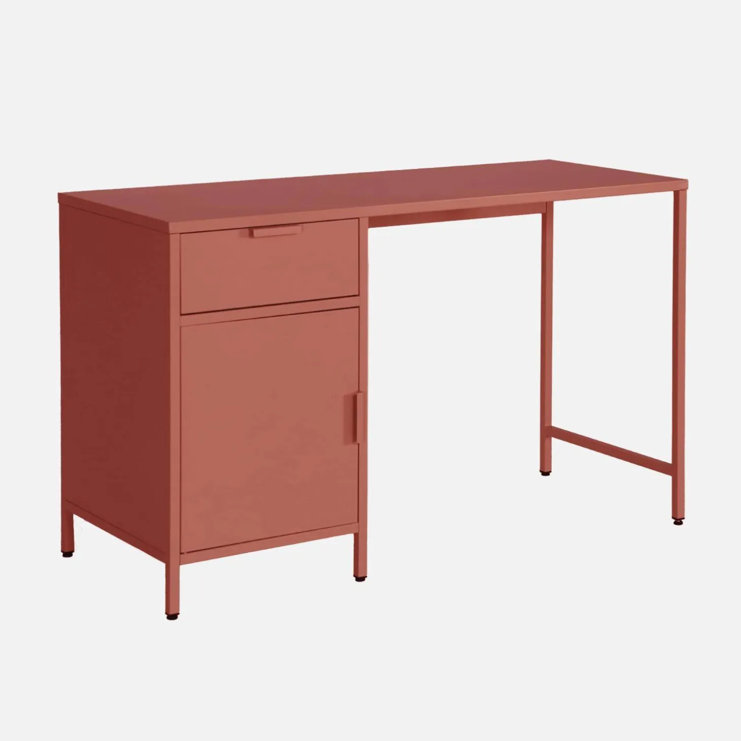 Laminated steel children's desk 1 drawer