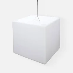 LED cube lamp with remote control, 16 colours
