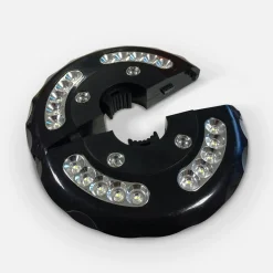 LED light for centre pole and cantilever parasols