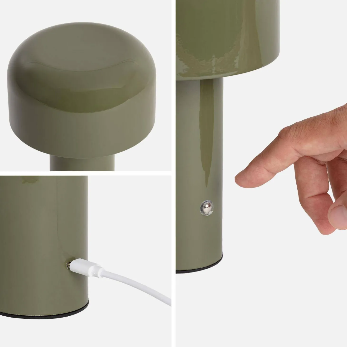LED metal table lamp indoor Ø 13cm