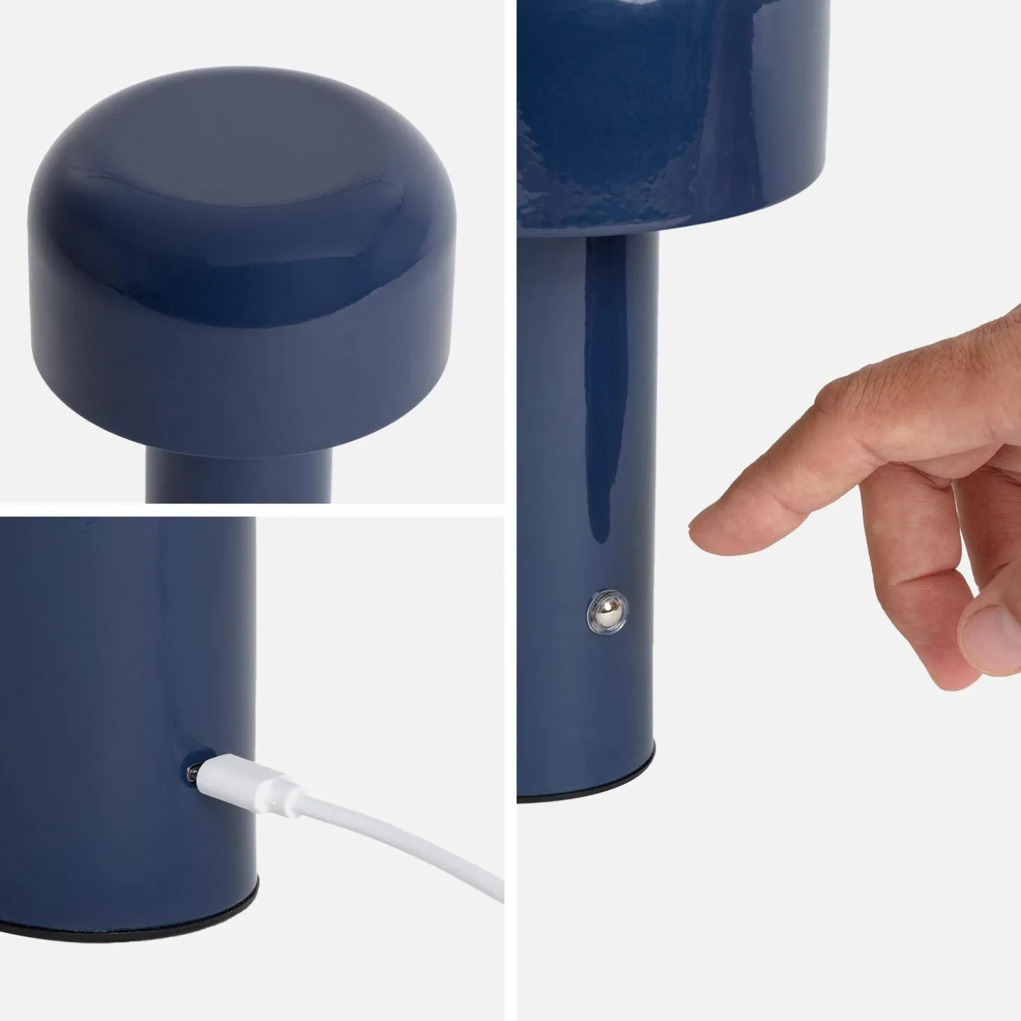 LED metal table lamp indoor Ø 13cm