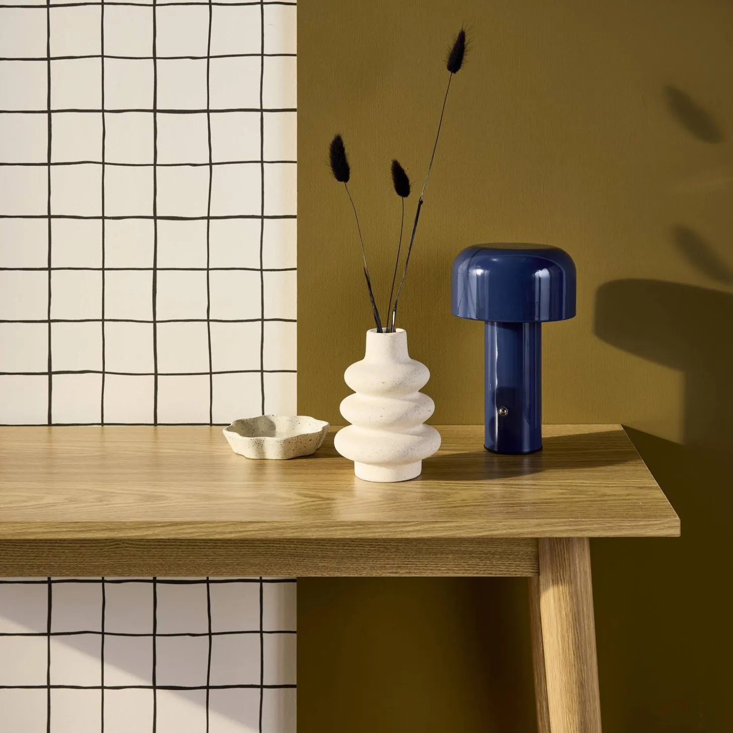 LED metal table lamp indoor Ø 13cm