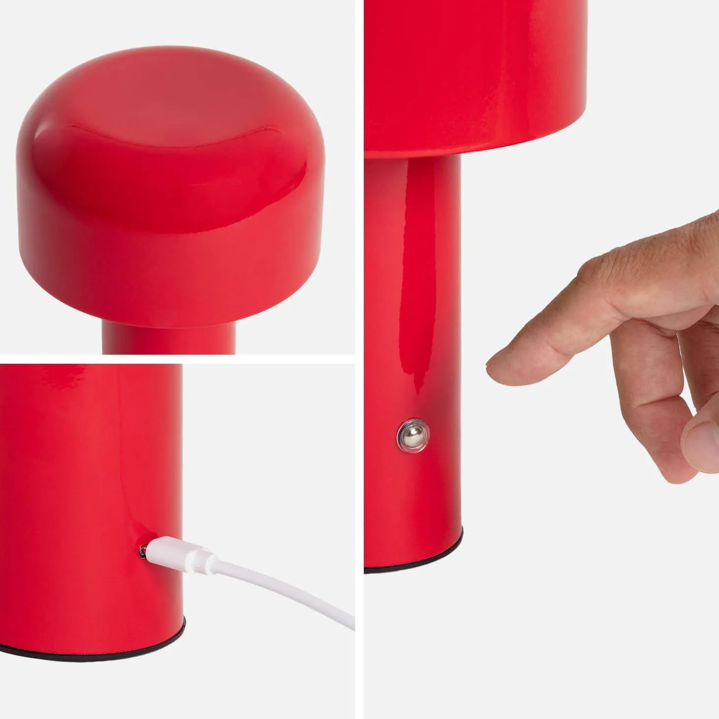 LED metal table lamp indoor Ø 13cm