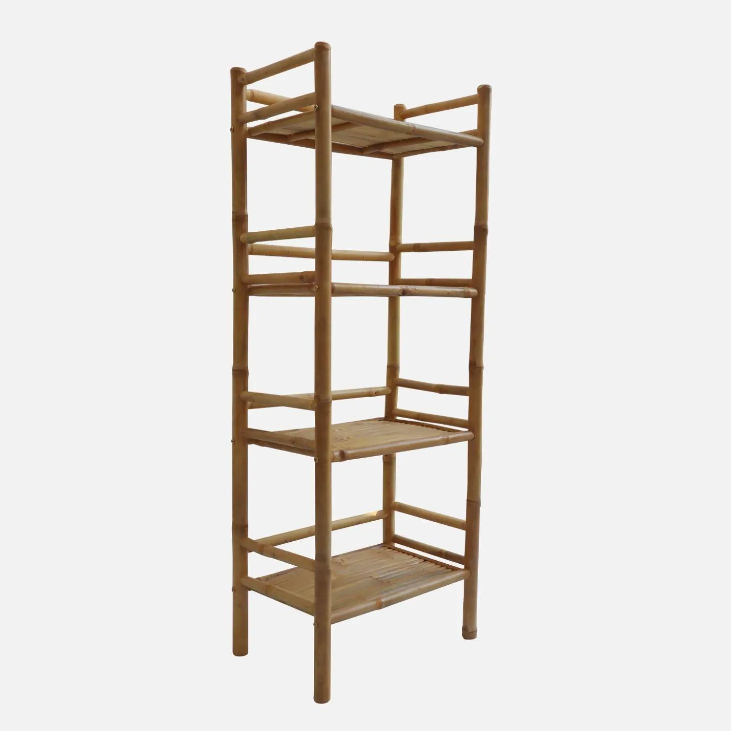 4-level bamboo shelf