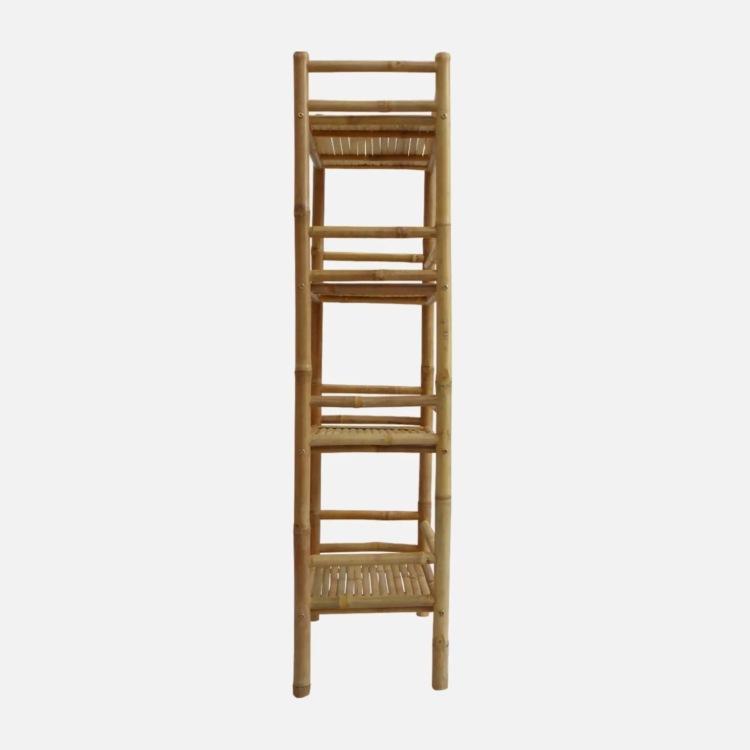 4-level bamboo shelf