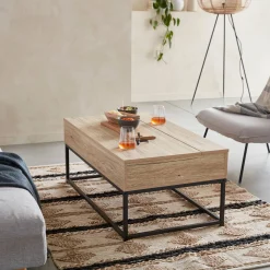 Liftable coffee table