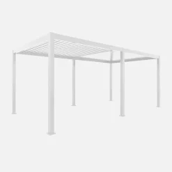 Louvered pergola aluminium 6x3m