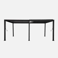 Louvered pergola aluminium 6x3m