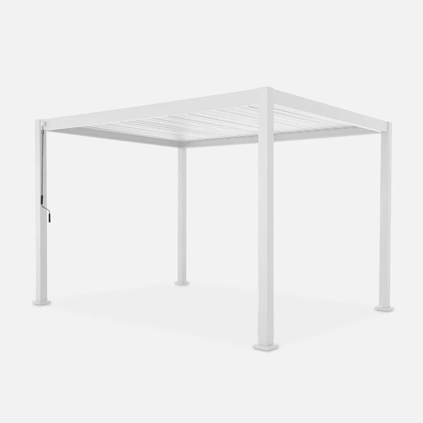 Louvered pergola aluminium 4 x 3m