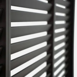 Louvered pergola aluminium 3 x 3m V2 and 3 100cm louver panels