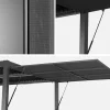 Louvered pergola 3x3m and 3m awning