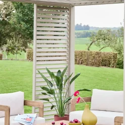 Louver panel aluminium 100cm for Triomphe pergola