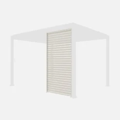 Louver panel aluminium 130cm for Triomphe pergola