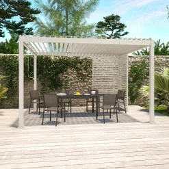 Louver panel aluminium 130cm for Triomphe pergola