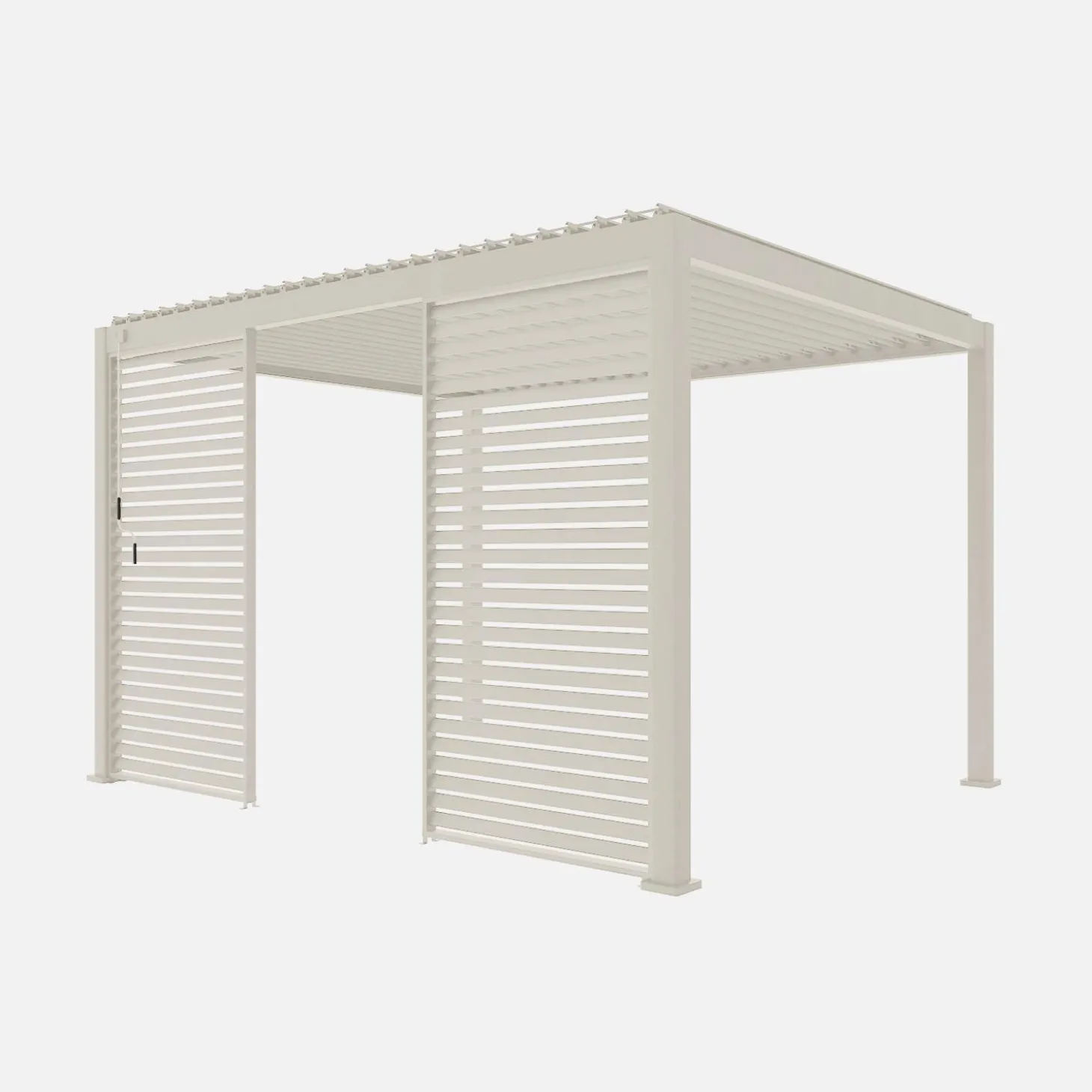 Louver panel aluminium 130cm for Triomphe pergola