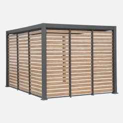 Louver panel aluminium 130 cm for Triomphe pergola 4x3m