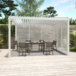Louver panel aluminium 130cm for Triomphe pergola