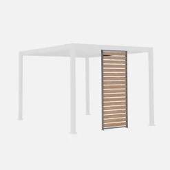 Louver panel aluminium 100 cm for Triomphe pergola 3x3m V2, 4x3m, 6x3m