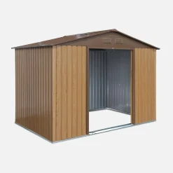 Metal garden shed 5.29m² with anchoring kit