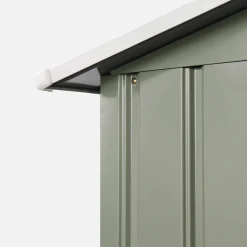Metal garden shed 5.29m² with anchoring kit