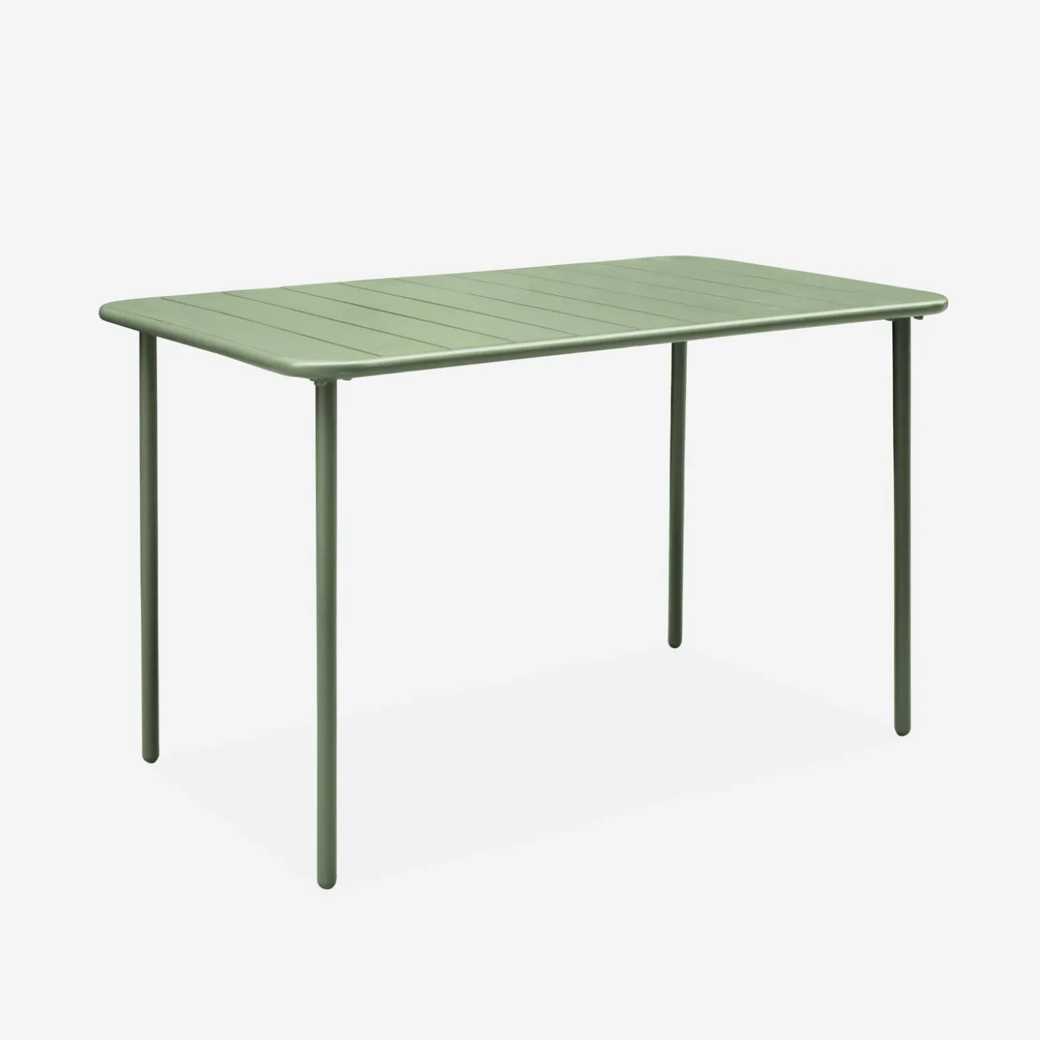 Metal garden table + 4 chairs