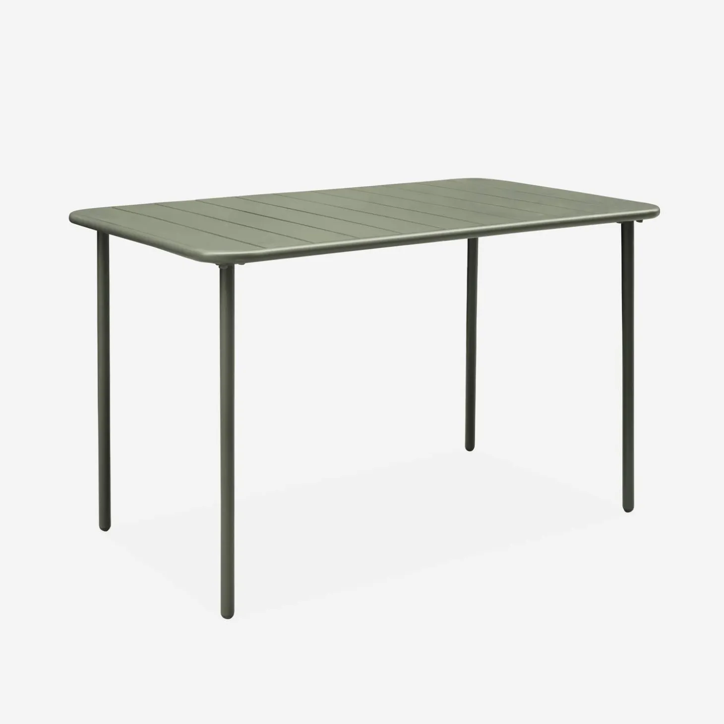 Metal garden table + 4 chairs