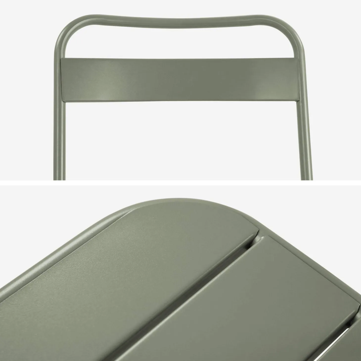 Metal garden table + 4 chairs