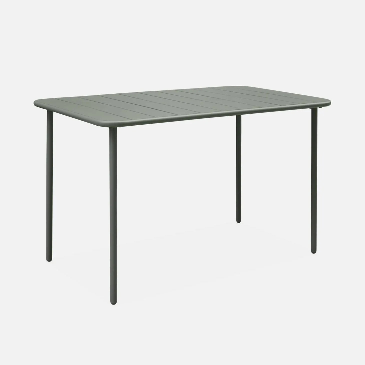 Metal garden table for 4 people