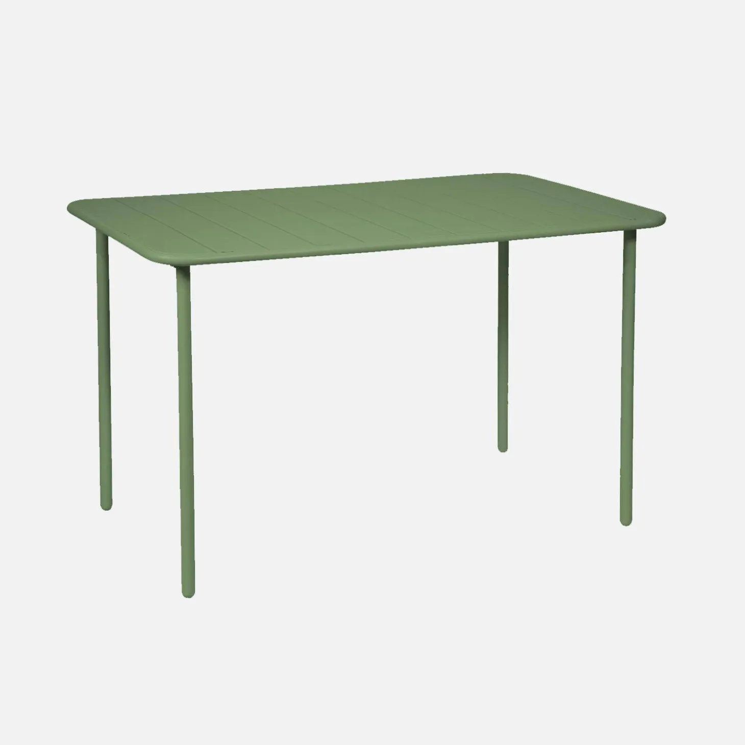 Metal garden table for 4 people