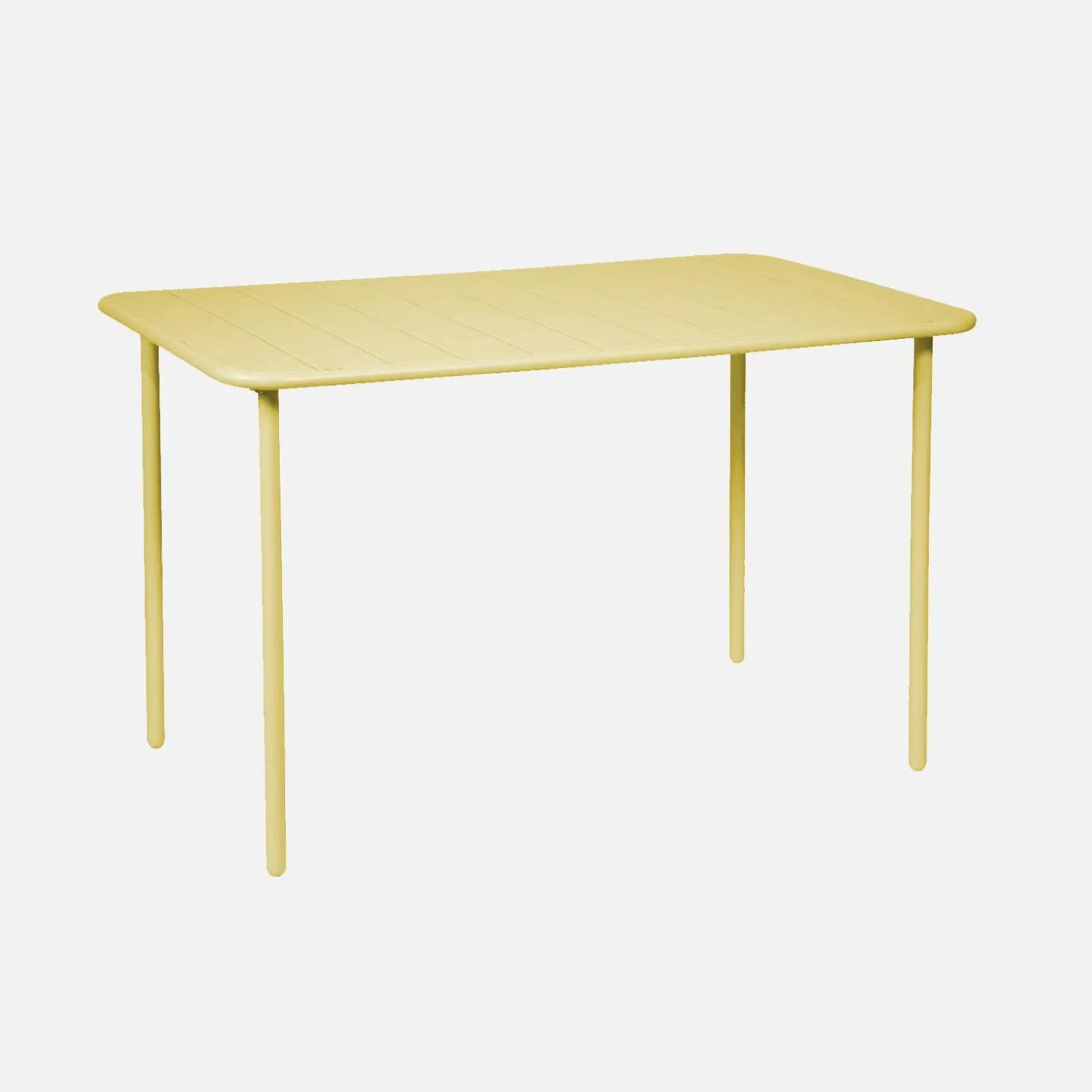 Metal garden table for 4 people