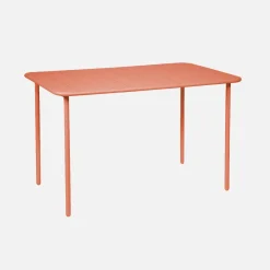 Metal garden table for 4 people
