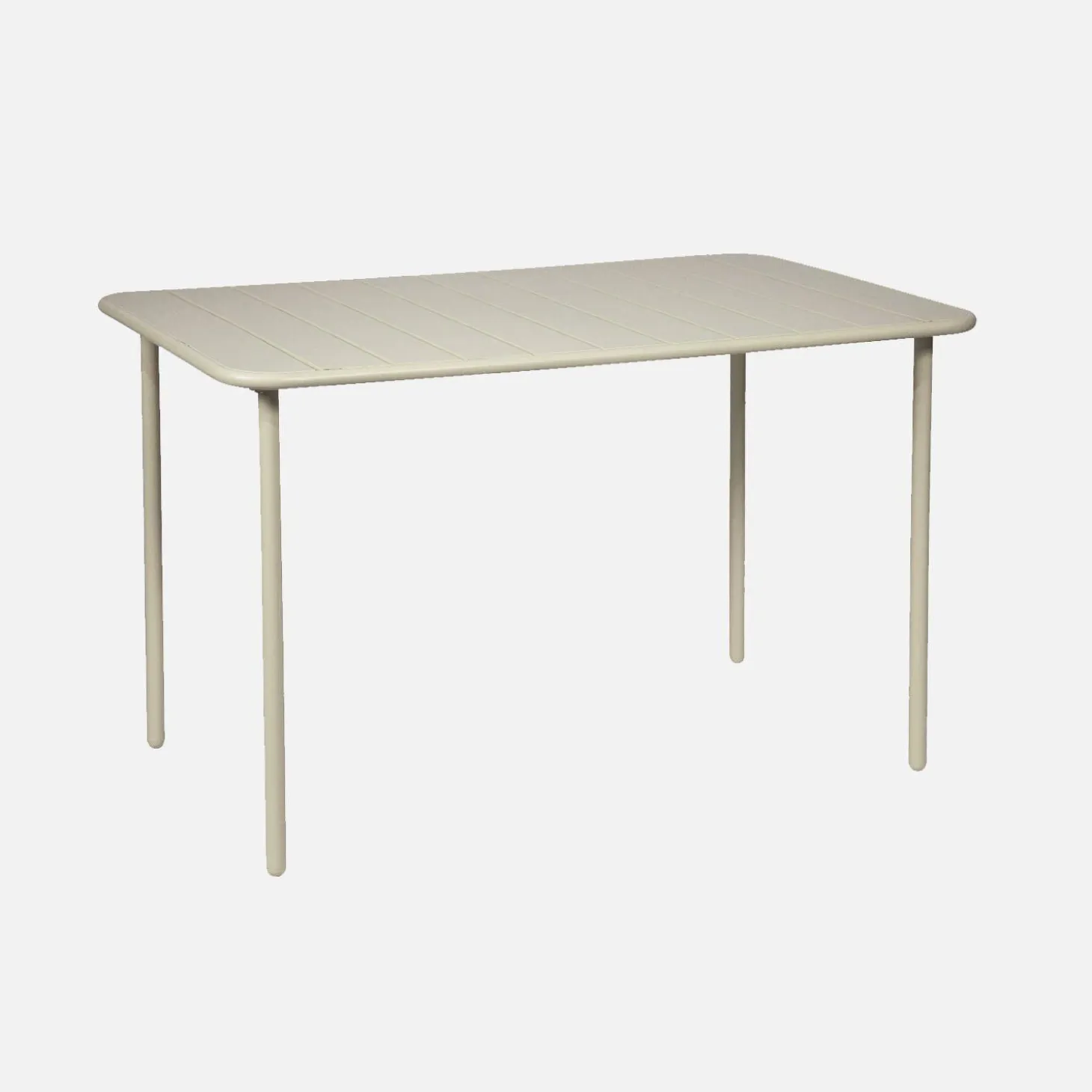 Metal garden table for 4 people