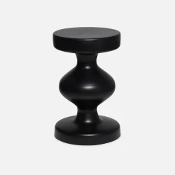 Metal side table
