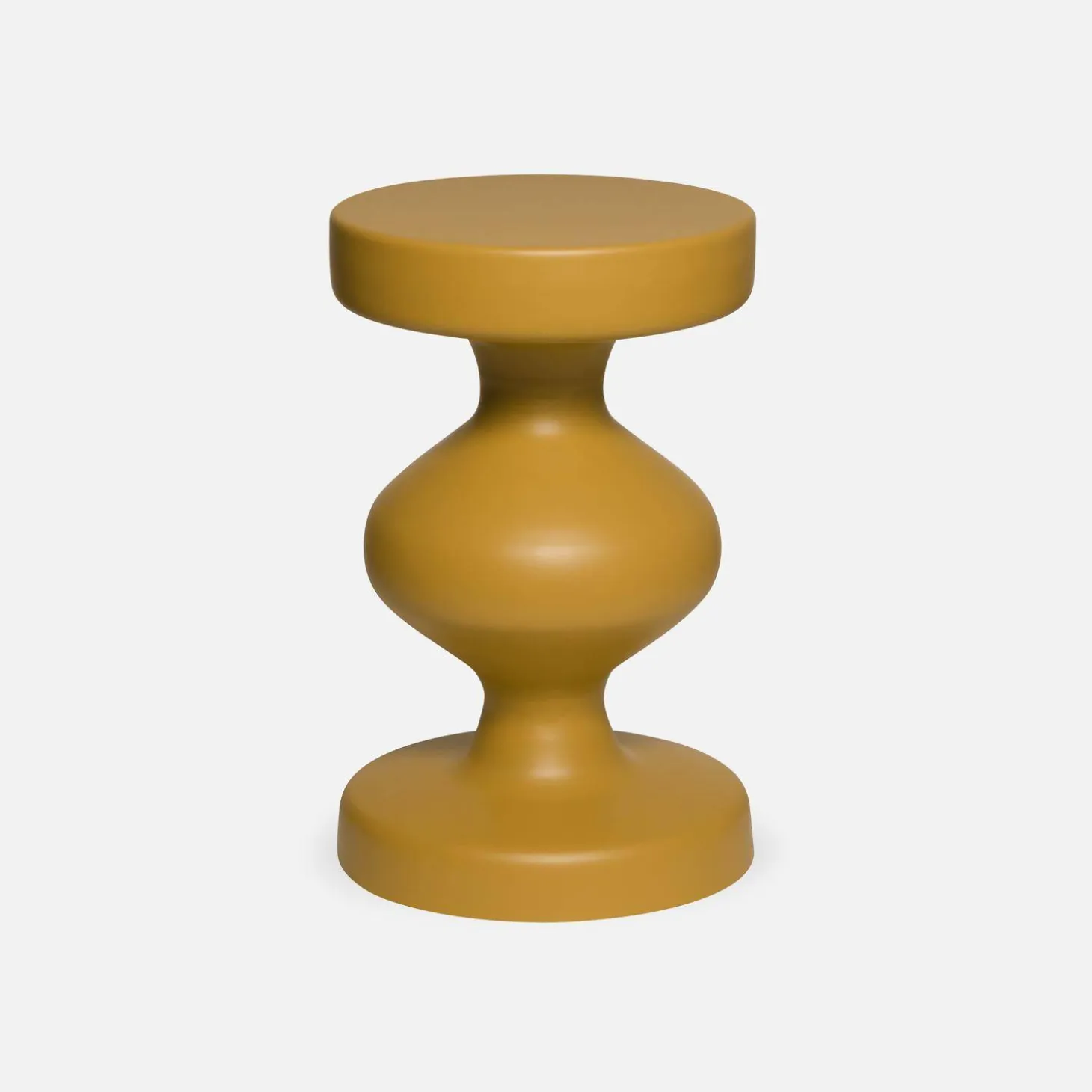 Metal side table