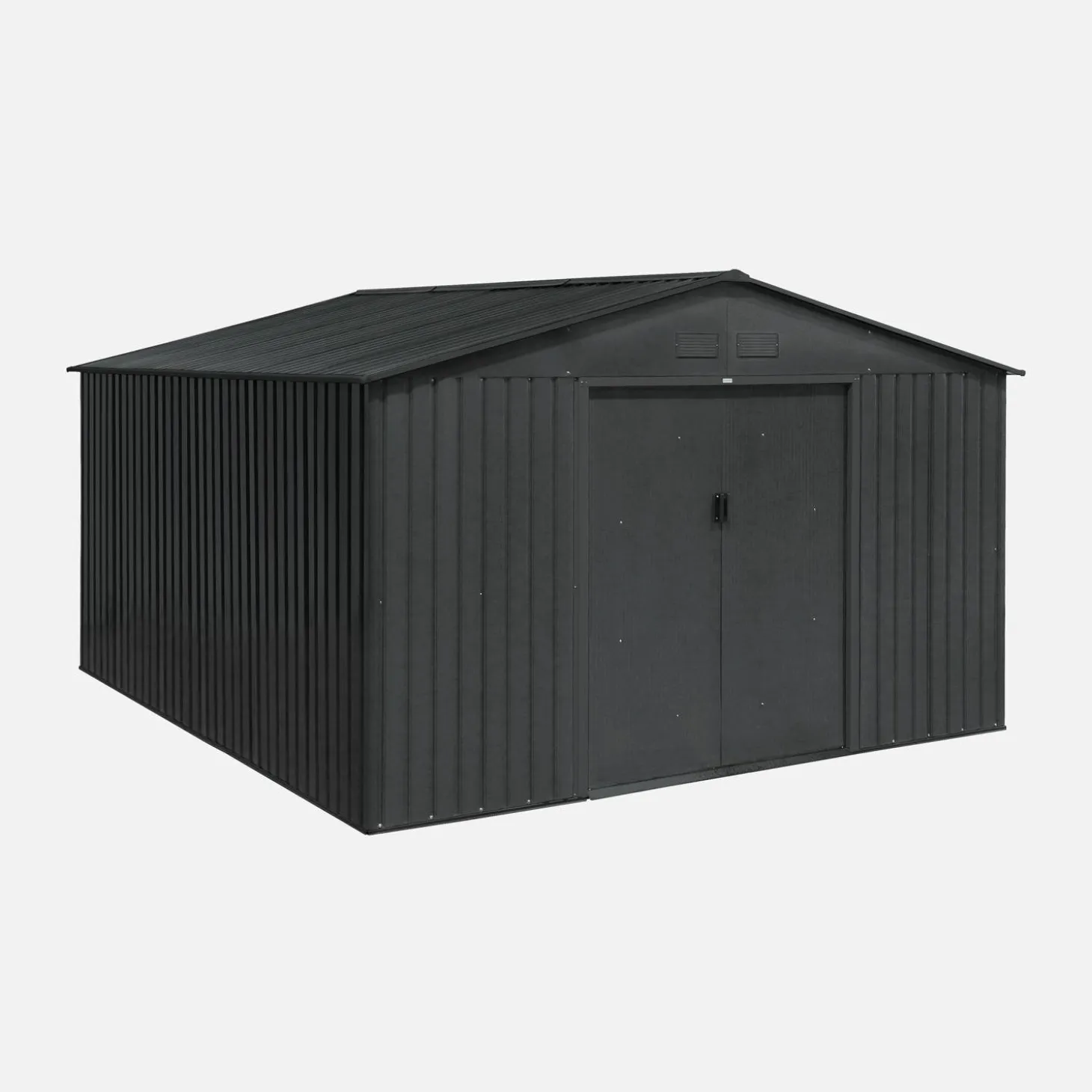 12.99 m² metal garden shed