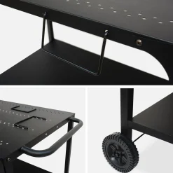 Modular griddle table